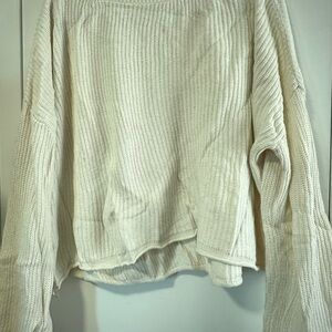 SO Cream Knit Sweater